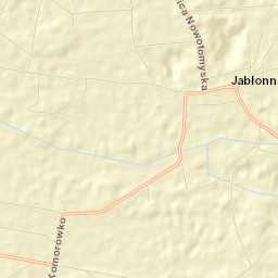 Jabłonna Street Map