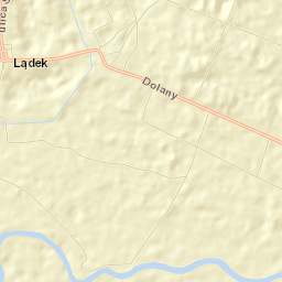 Lądek Street Map