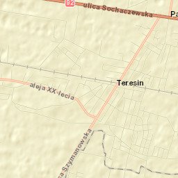 Teresin Street Map