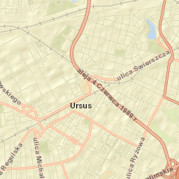 Ursus Street Map