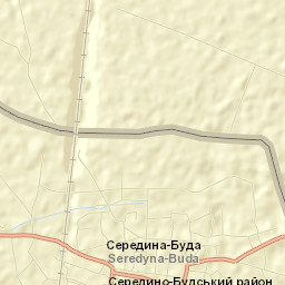 Seredyna-Buda Street Map
