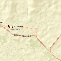 Turuntayevo Street Map