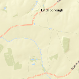 21 Banbury Rd, Litchborough, Towcester, Northamptonshire NN12 Street Map