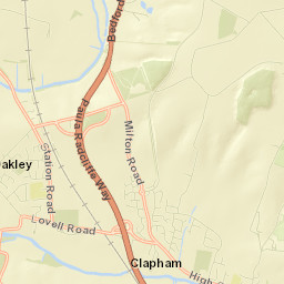 Clapham Street Map