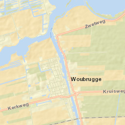 Woubrugge Street Map