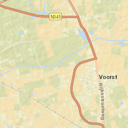 Voorst Street Map