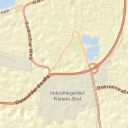 Rinteln Street Map