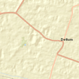 Dettum Street Map