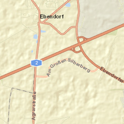 Ebendorf Street Map