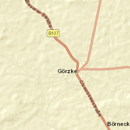 Görzke Street Map