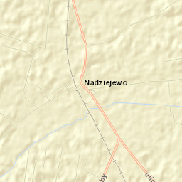 Powiat średzki Street Map