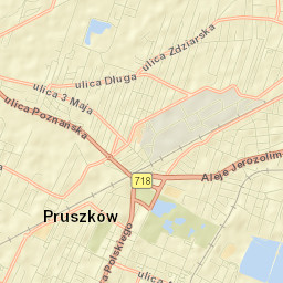 Pruszków Street Map