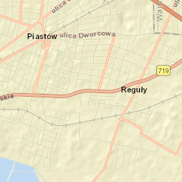 Piastów Street Map