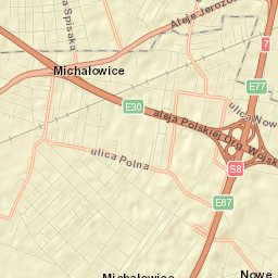 Michałowice Street Map