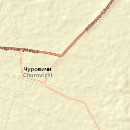 Churovichi Street Map