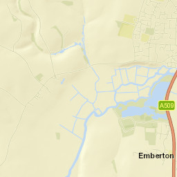 Emberton Street Map