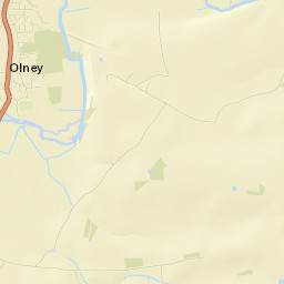 Olney Street Map