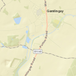 Gamlingay Street Map