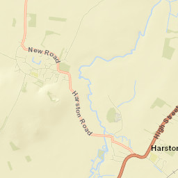 Harston Street Map