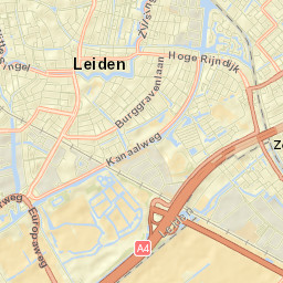Leiden Street Map