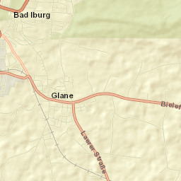 Bad Iburg Street Map