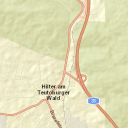 Hilter Street Map
