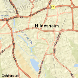 Hildesheim Street Map