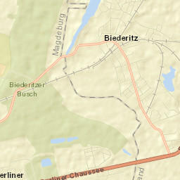 Biederitz Street Map