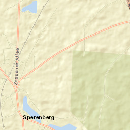 Sperenberg Street Map
