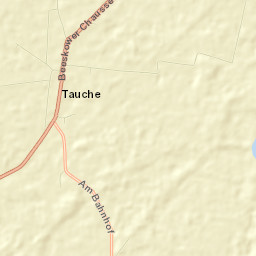 Tauche Street Map