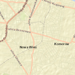 Granica Street Map