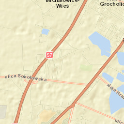Nowe Grocholice Street Map