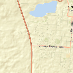 Sevsk Street Map