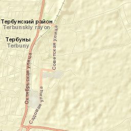 Terbuny Street Map