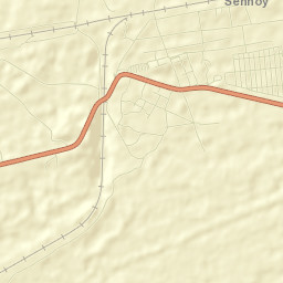 Sennoy Street Map