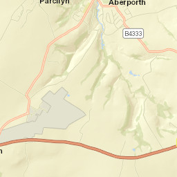 Aberporth Street Map