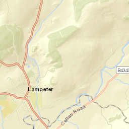 Lampeter Street Map