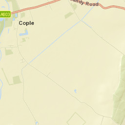 Cople Street Map