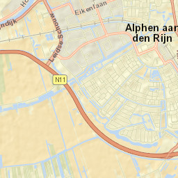 Alphen aan den Rijn Street Map