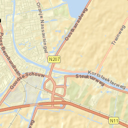 Gouwsluis Street Map