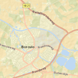 Borculo Street Map
