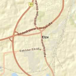 Elze Street Map