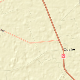 Guzów Street Map