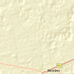 Skórzec Street Map
