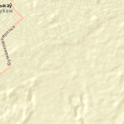 Pyetrykaw Street Map