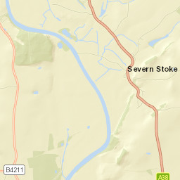 B4209, Worcester, Worcestershire WR8 Street Map