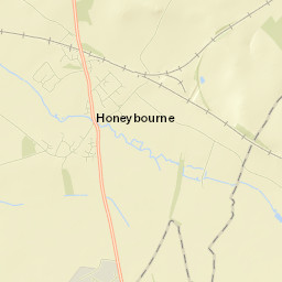 Honeybourne Street Map