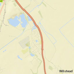 Bedford Road, Bedford MK45, UK Street Map