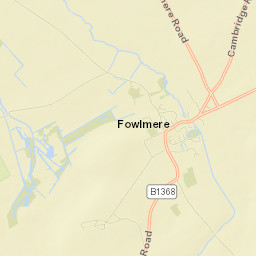 Fowlmere Street Map