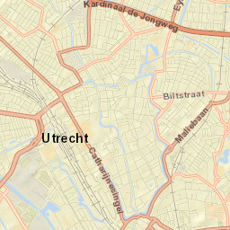 Utrecht Street Map